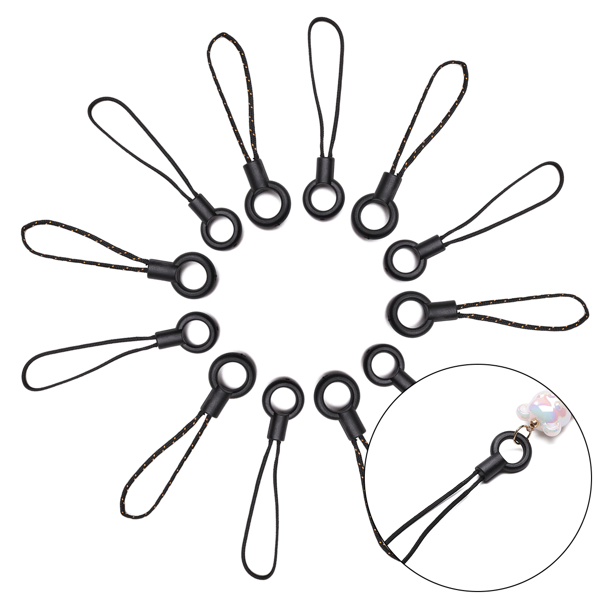Phone Accessories Hanger - 랜야드 코드 키체인 후크 휴대폰 스트랩