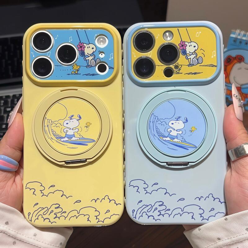 Phone Accessories From China - 스누피 폰 케이스 카와이 서핑 테마