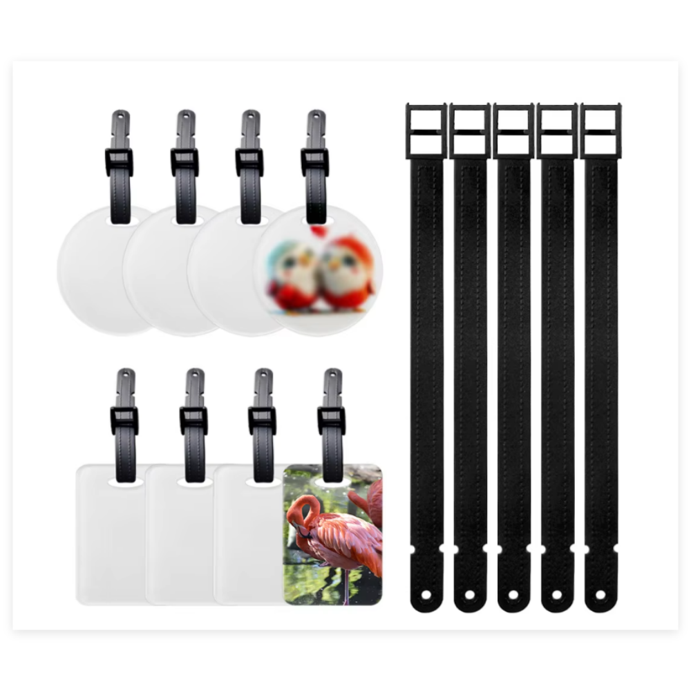 Phone Accessories And Names - 30개 아크릴 양면 수하물 태그 승화