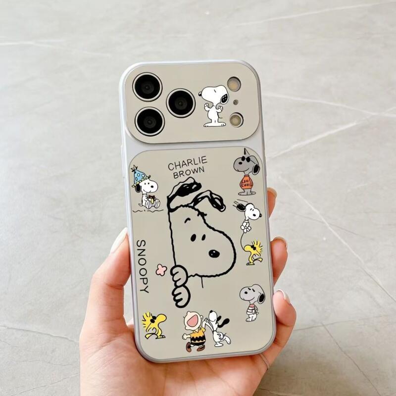 Phone Accessories From China - 스누피 폰 케이스 카와이 미러 시리즈