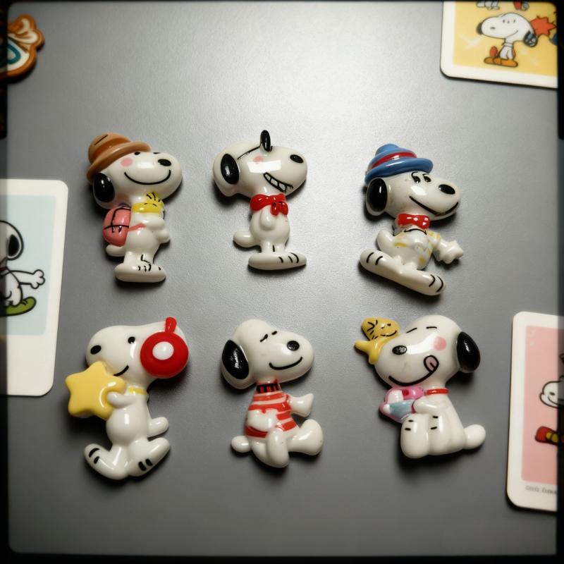 Phone Accessories From China - 만화 스누피 레진 헤어핀 액세서리 귀여운