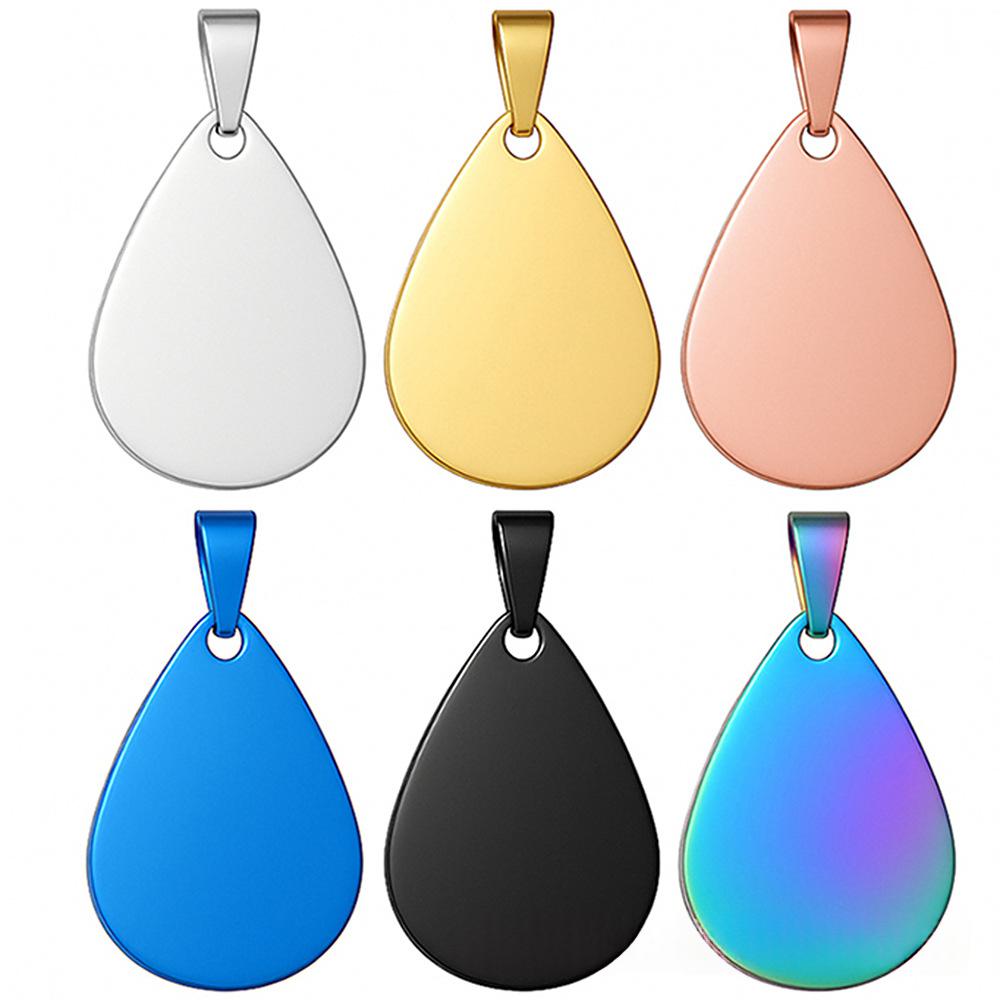 Phone Accessories And Names - 10개입, 스테인리스 스틸 소재의 빈 펜던트,