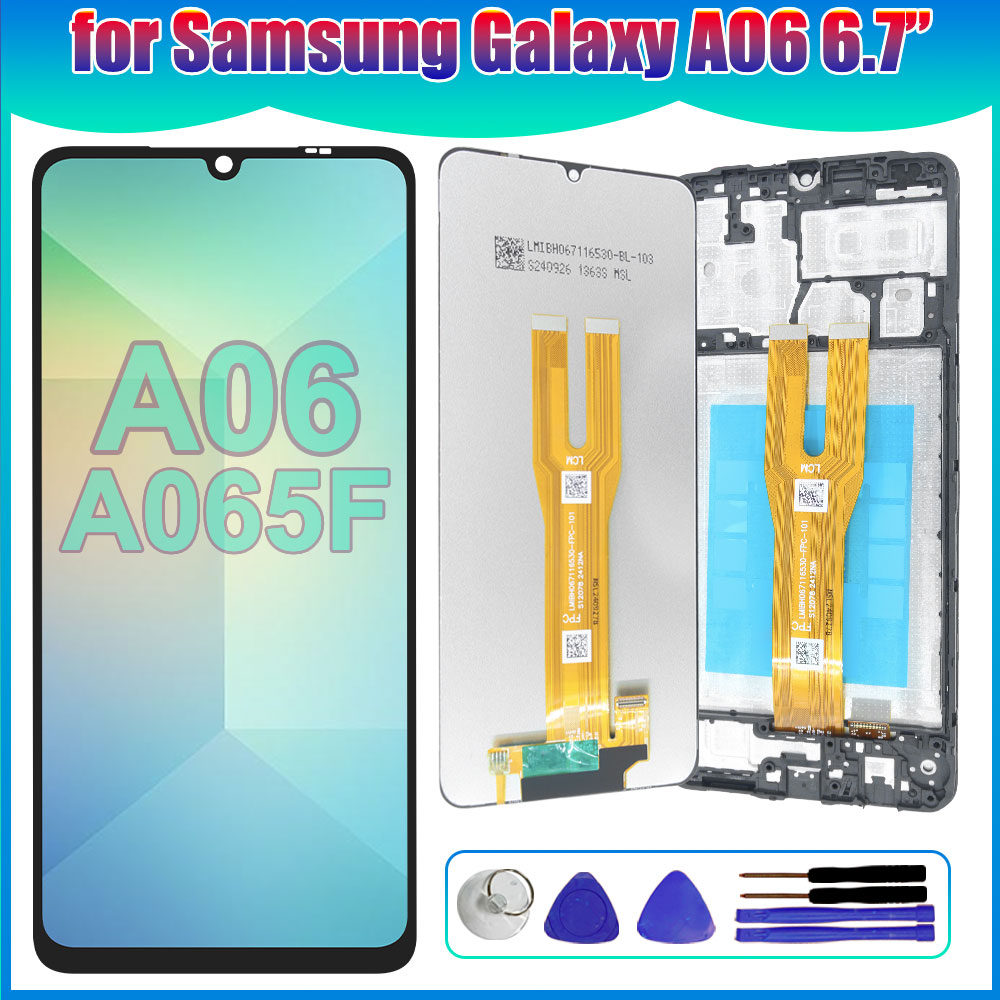 삼성 갤럭시 A06 4G용 LCD 디스플레이, 터치스크 - Phone Accessories Display Board 리뷰 및 가격
