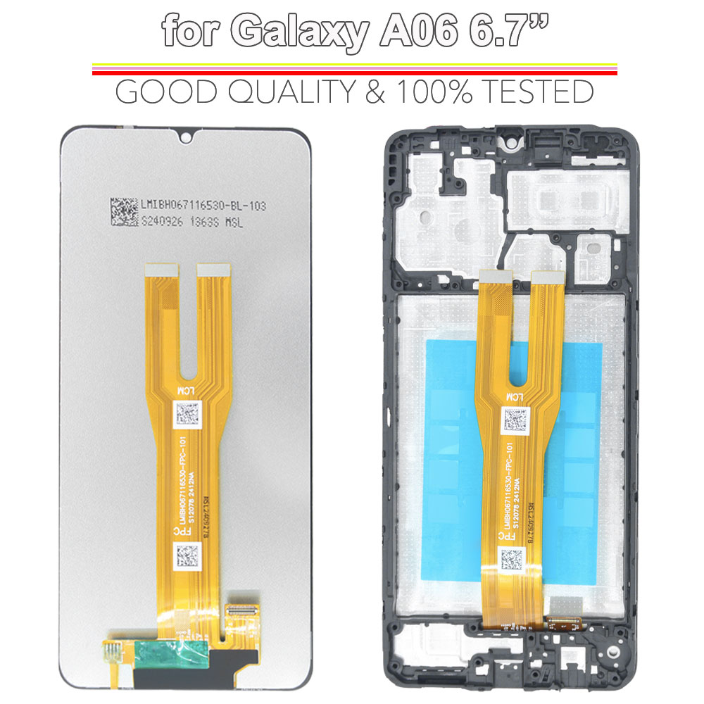 삼성 갤럭시 A06 4G용 LCD 디스플레이, 터치스크 - Phone Accessories Display Board 리뷰 및 가격