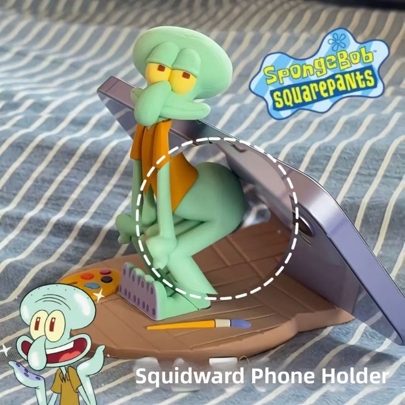 새로운 KKV 스폰지밥 스퀴디워드 자석 휴대폰 거치대  - Phone Accessories From China 리뷰 및 가격