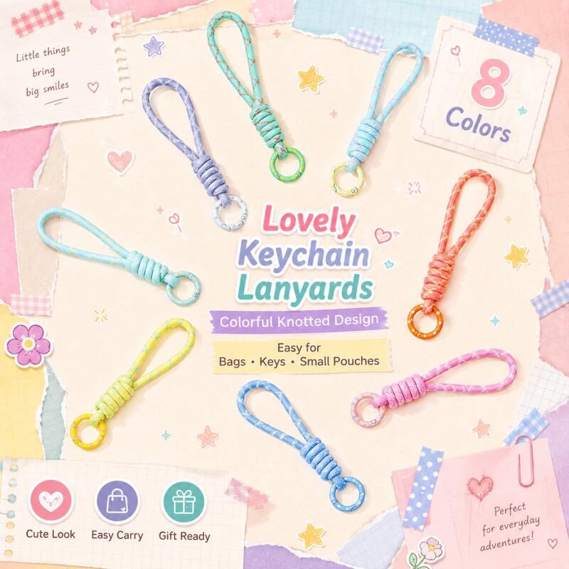 2~5pcs 다채로운 땋은 키체인 휴대폰 끈 분실 방지 - Phone Accessories For Your Car 리뷰 및 가격