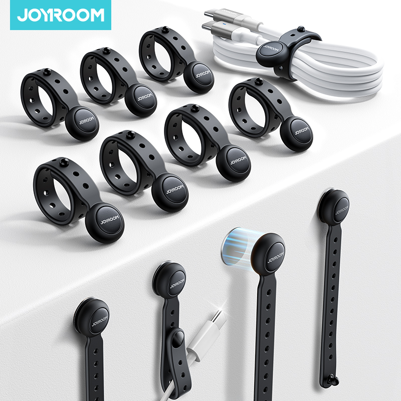 Joyroom 12/6PCS 마그네틱 케이블 관리 타이 - Cable Organizer Magnetic 리뷰 및 가격