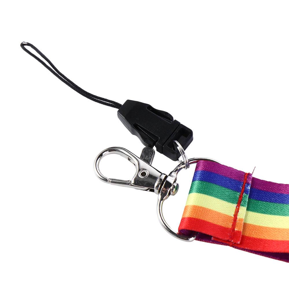 웨빙 리본 폰 배지 ID 배지 홀더 네임 태그 키링 홀 - Phone Accessories And Names 리뷰 및 가격