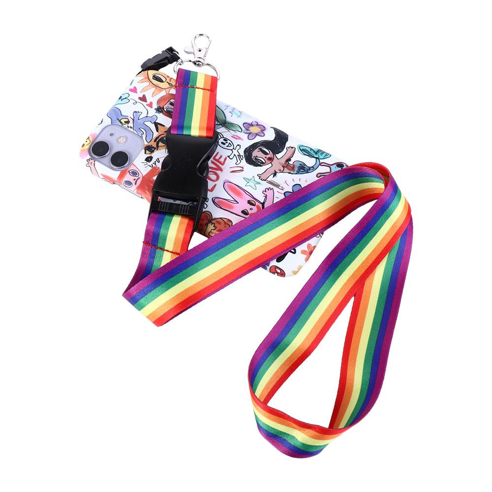 웨빙 리본 폰 배지 ID 배지 홀더 네임 태그 키링 홀 - Phone Accessories And Names 리뷰 및 가격