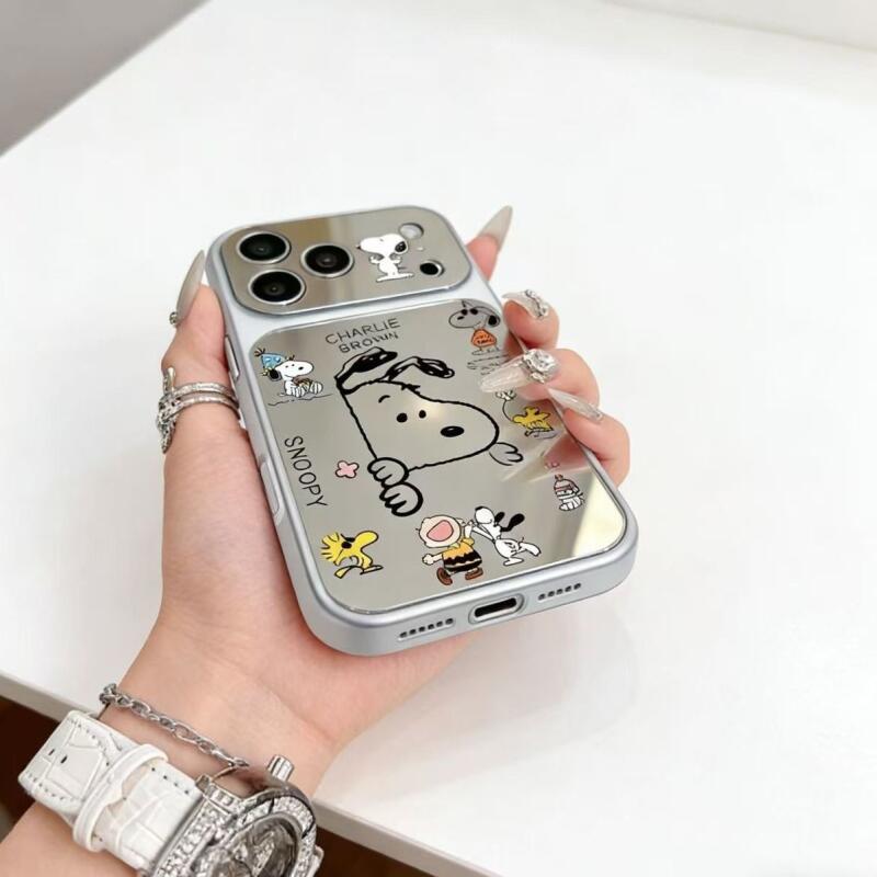 스누피 폰 케이스 카와이 미러 시리즈 자석식 폰 보호  - Phone Accessories From China 리뷰 및 가격