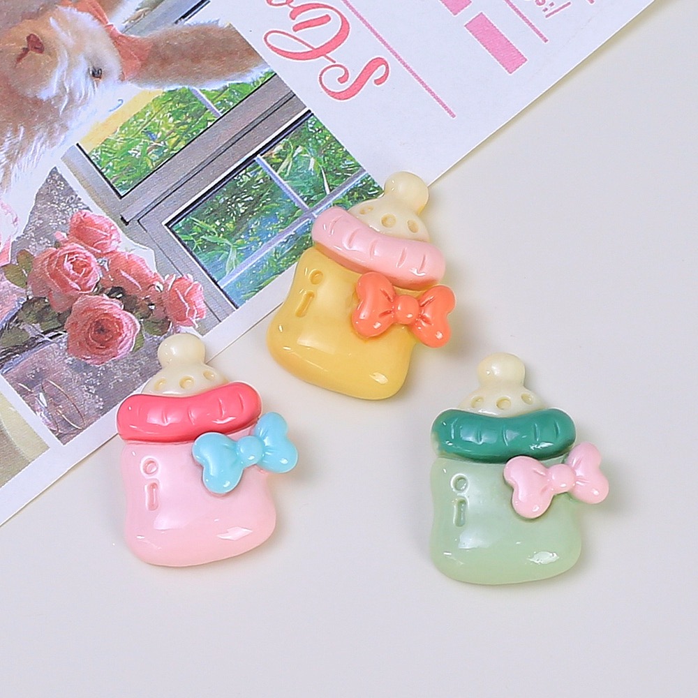 10개 귀여운 아기 젖병 레진 플랫백 카보숑 피규어 스 - Phone Accessories Baby 리뷰 및 가격