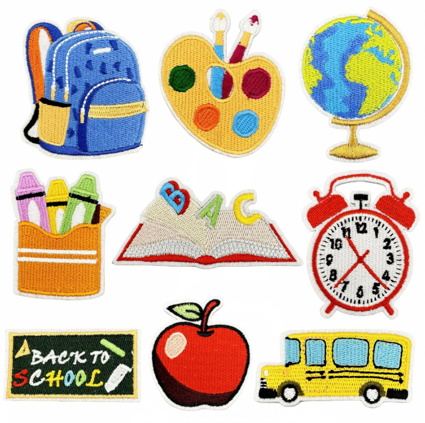 학교 버스 다리미 바느질 자수 패치 의류 모자 가방 신 - Phone Accessories Pictures 리뷰 및 가격