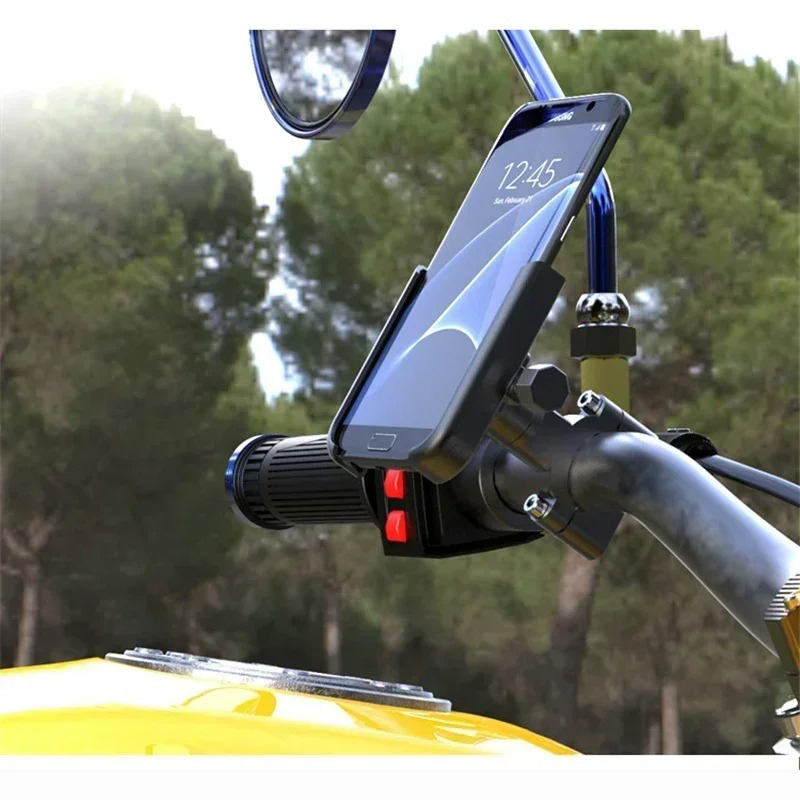 오토바이용 알루미늄 합금 자전거 휴대폰 거치대, 전기  - Phone Accessories For Your Car 리뷰 및 가격