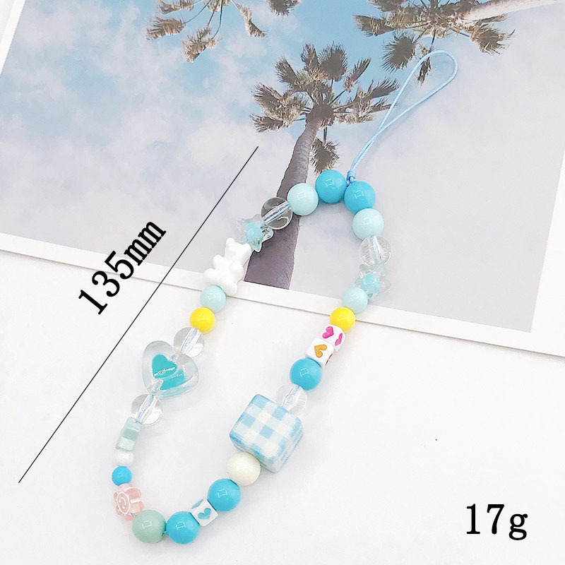 새로운 귀여운 나비 참 휴대폰 체인 끈 여성용 분실 방 - Phone Accessories Pictures 리뷰 및 가격