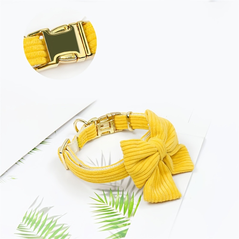 코듀로이 나비넥타이와 금속 안전 버클이 있는 맞춤형 반 - Phone Accessories And Names 리뷰 및 가격
