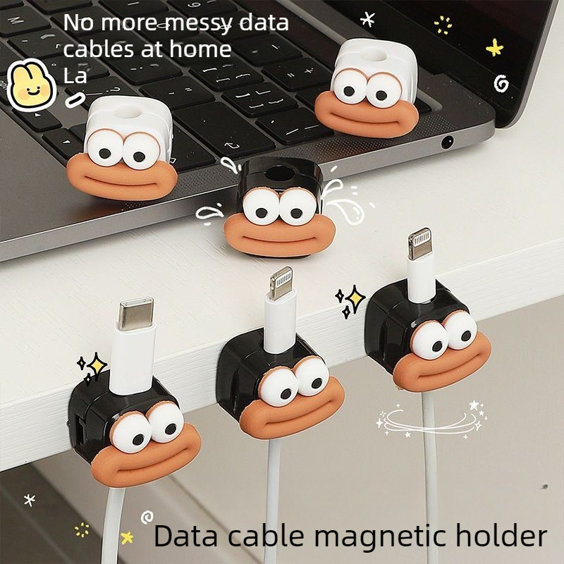 1/5/10개 자석 케이블 클립 책상 케이블 정리기 충 - Cable Organizer Magnetic 리뷰 및 가격