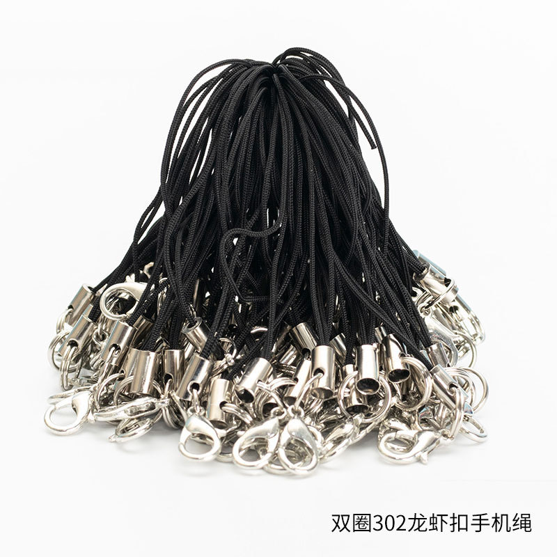 혼합 100 개/몫 스레드 코드 키 홀더 랍스터 열쇠  - Phone Accessories Hanger 리뷰 및 가격
