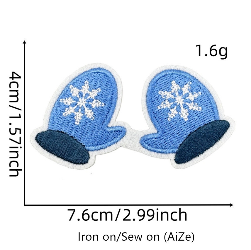Hello Winter 시리즈 자수 패치 다리미, 의류 - Phone Accessories Pictures 리뷰 및 가격